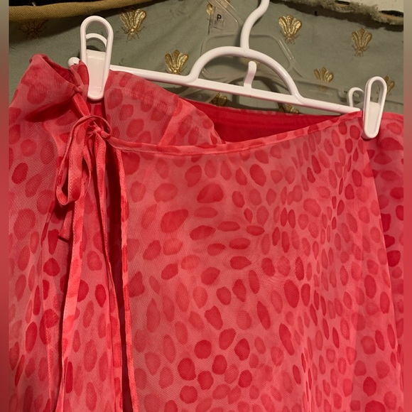 Cato Pink Animal Print 2000’s Skirt Size Large - Picture 3 of 5